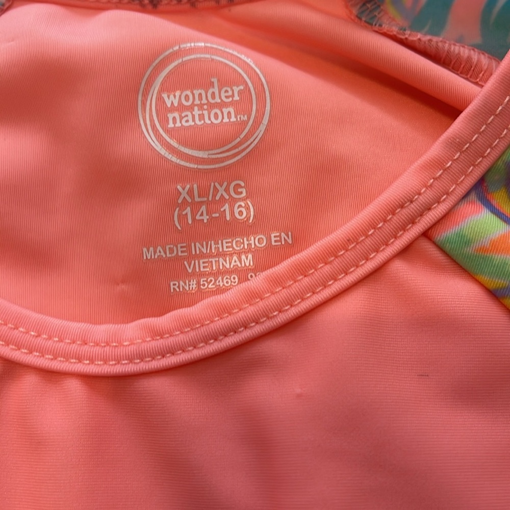 💖3/$15💖 Neon Tropical Rashguard - Picture 4 of 4